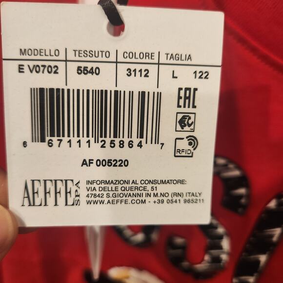 Moschino Couture Oversized red teddy bear t-shirt size large - Picture 5 of 5